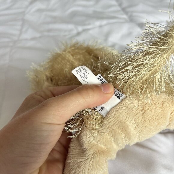 Ganz Webkinz Plush Dog Golden Retriever Tan Puppy Stuffed Animal Toy - NO CODE - Picture 6 of 9